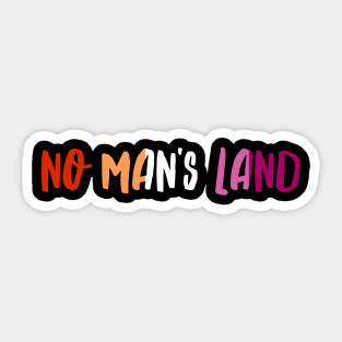 No Man's Land Sticker